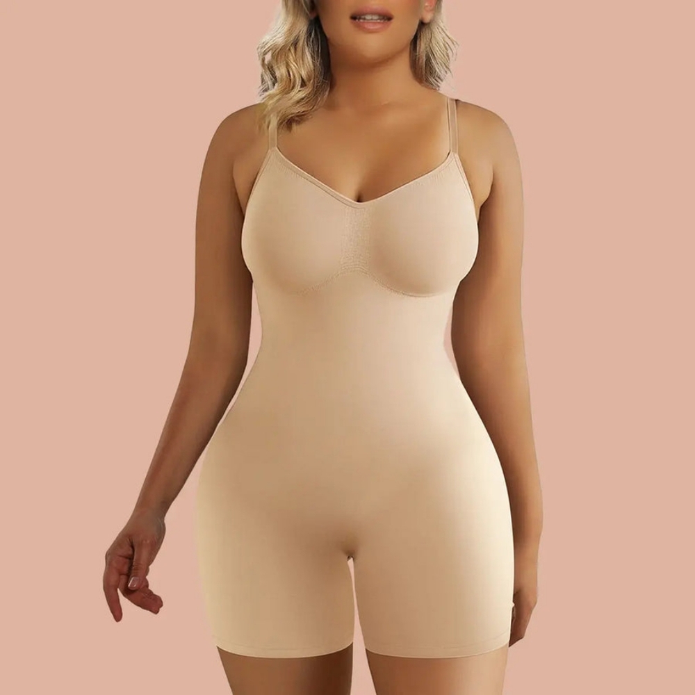 SHAPERX Seamless Full Body Tummy Control Bodysuit Shapewear